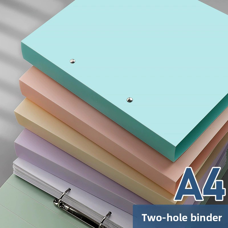 Binder Clip Assorted - 2-Ring-Aktenordner, A4-Ordner, Ordnerhülle, Büro-Dokumentenorganizer, fasst 200