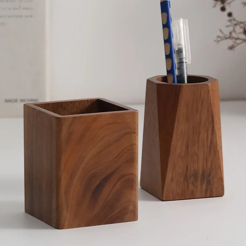 Holzstifthalter, ein farbenfro – Stationery Office Supply Store Bewertung und Preis