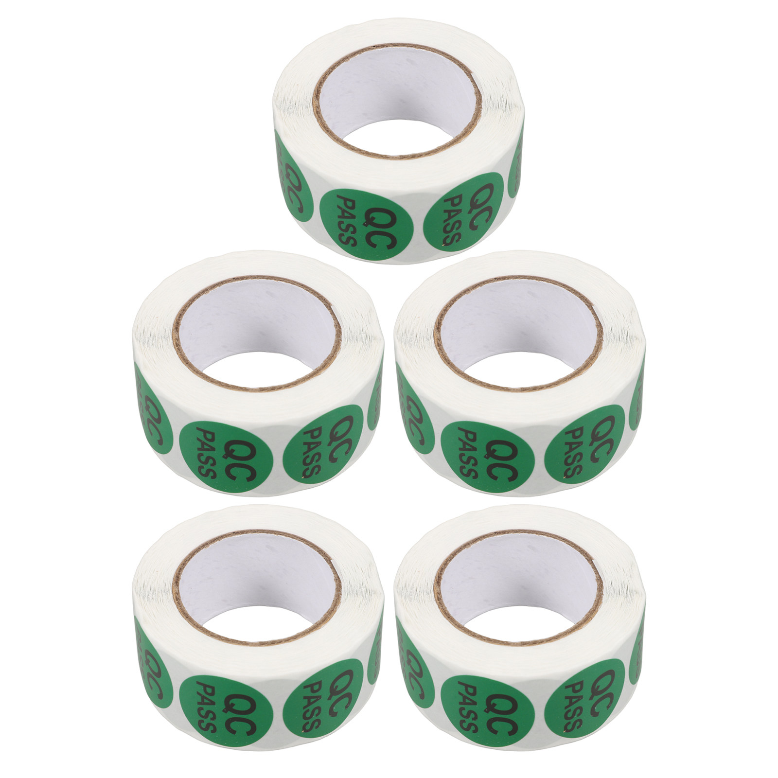 5 Rollen runde Qualitätskontro – Sticker Label Roll Bewertung und Preis