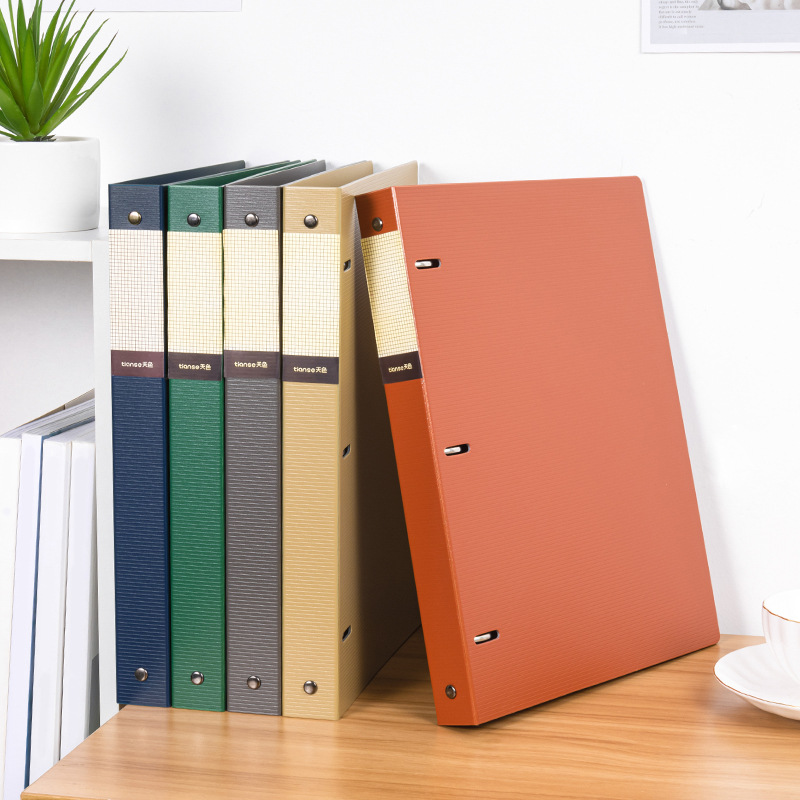 A4-Dokumentenordner mit drei R – Binder Clip Assorted Bewertung und Preis