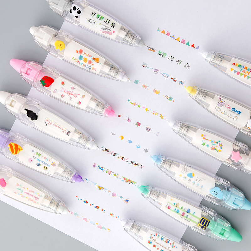 KawaiiDuck Panda Kirsche Fisch – Correction Tape Roller Bewertung und Preis