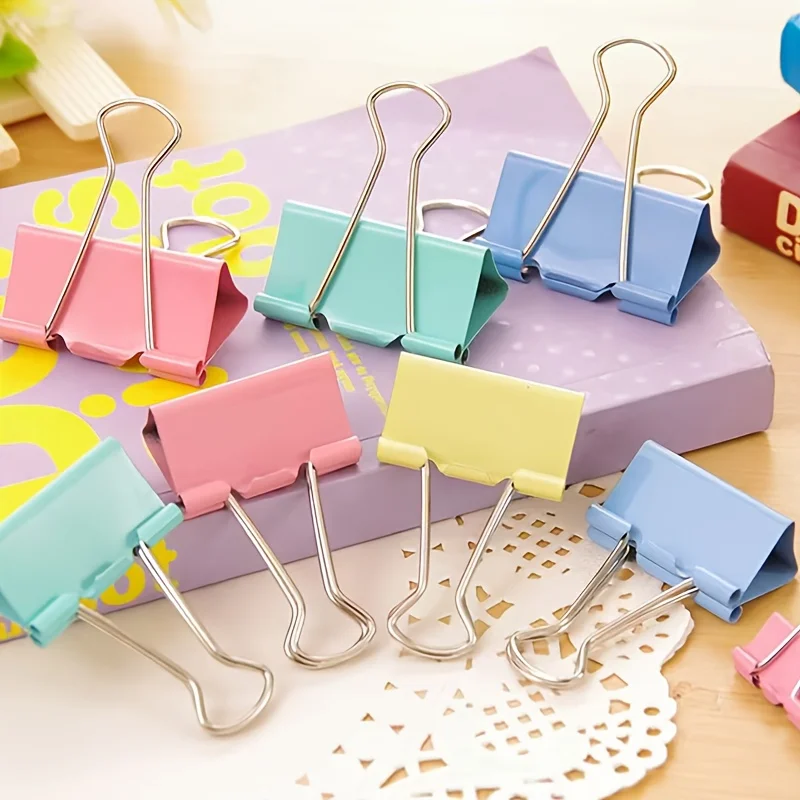 50er-Pack, zufällige Farben, l – Binder Clip Assorted Bewertung und Preis