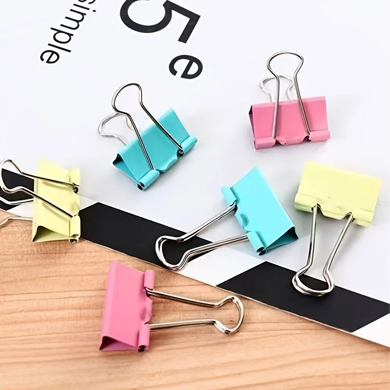 50er-Pack, zufällige Farben, l – Binder Clip Assorted Bewertung und Preis
