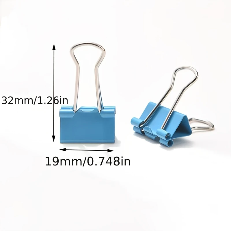 50er-Pack, zufällige Farben, l – Binder Clip Assorted Bewertung und Preis